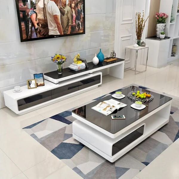 Vanezia TV Stand and Coffee Table Set