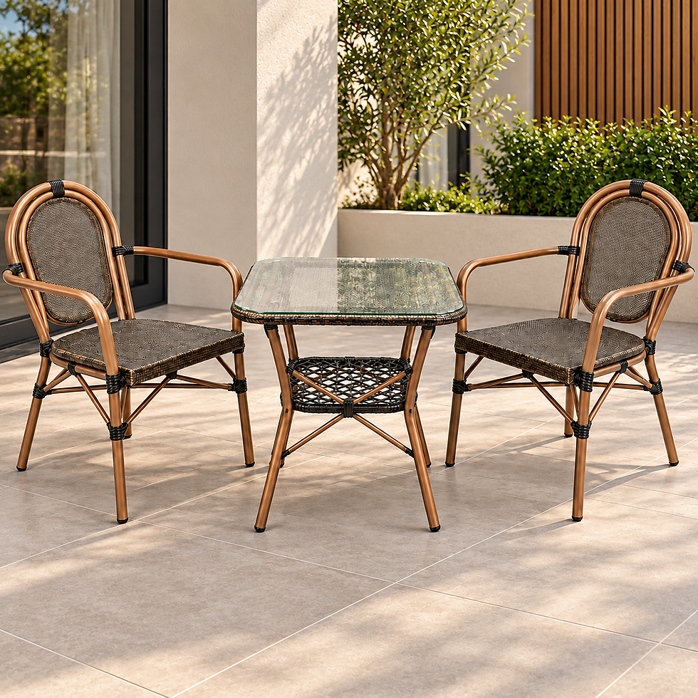 Amalfi 3-Piece Patio Set