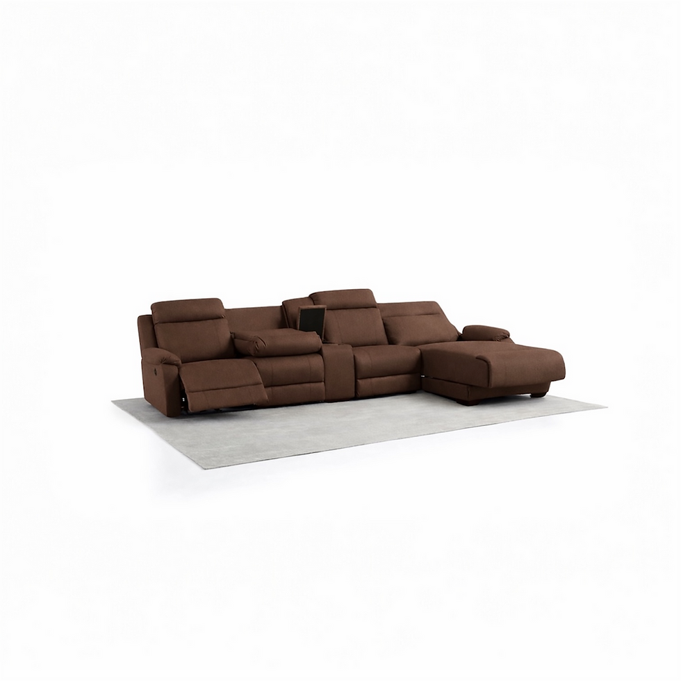 Thumbnail: Vuyo Recliner Lounge Suite - Brown