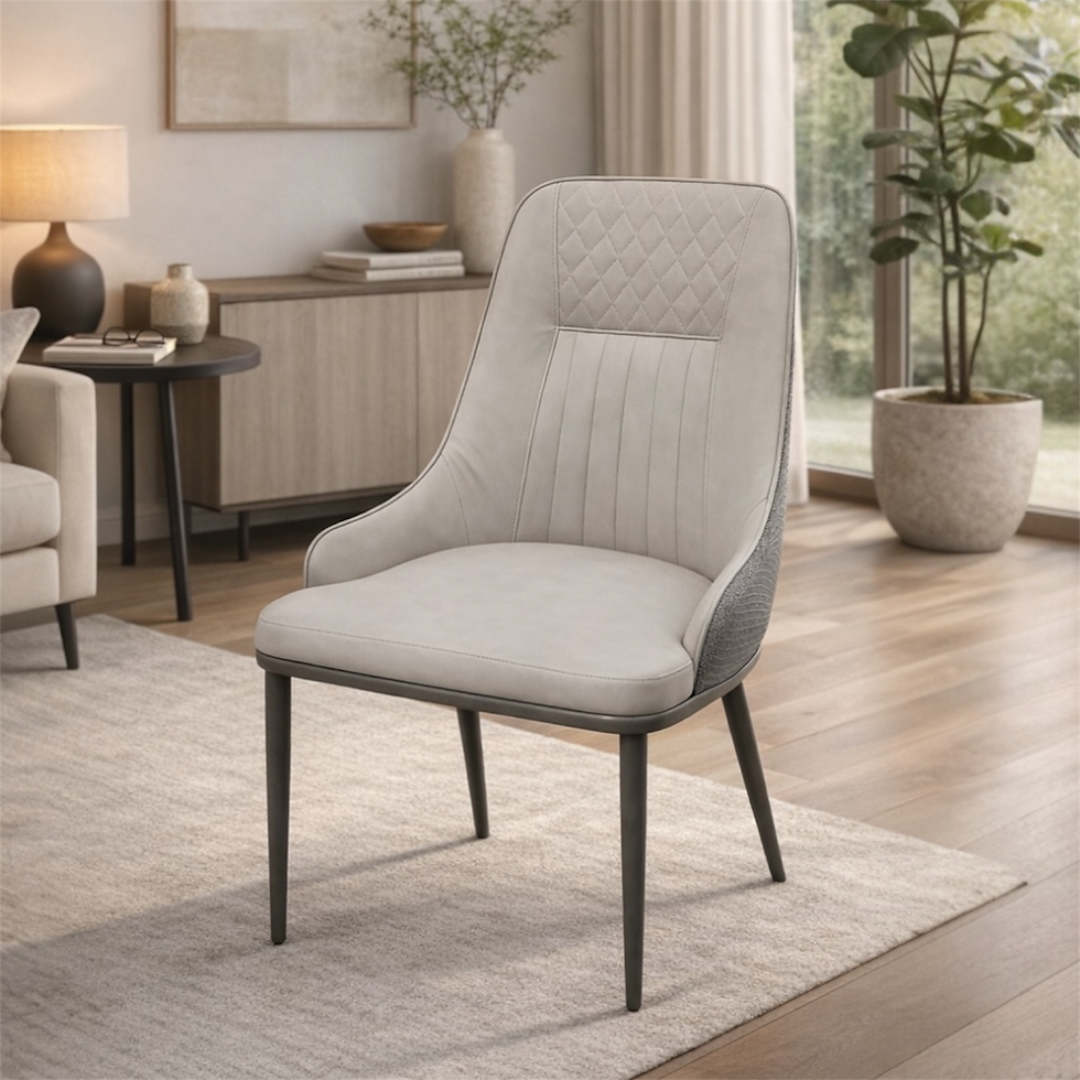 Thumbnail: Kraal Leather Dining Chair