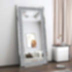 Casmer Diamond Full Length Wall Mirror