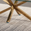 Thumbnail: Gold frame Legs of the dining table
