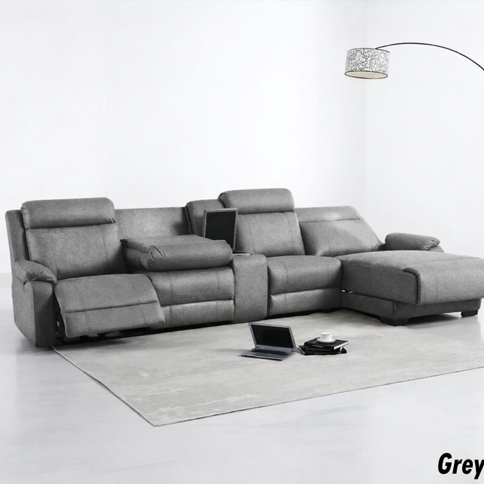 Thumbnail: Vuyo Recliner Lounge Suite - Grey