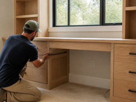 Custom Built-In Desk Installation: A Step-by-Step Guide
