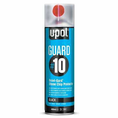 UPOL GAURD 10/AL STONECHIP BLACK 450ML