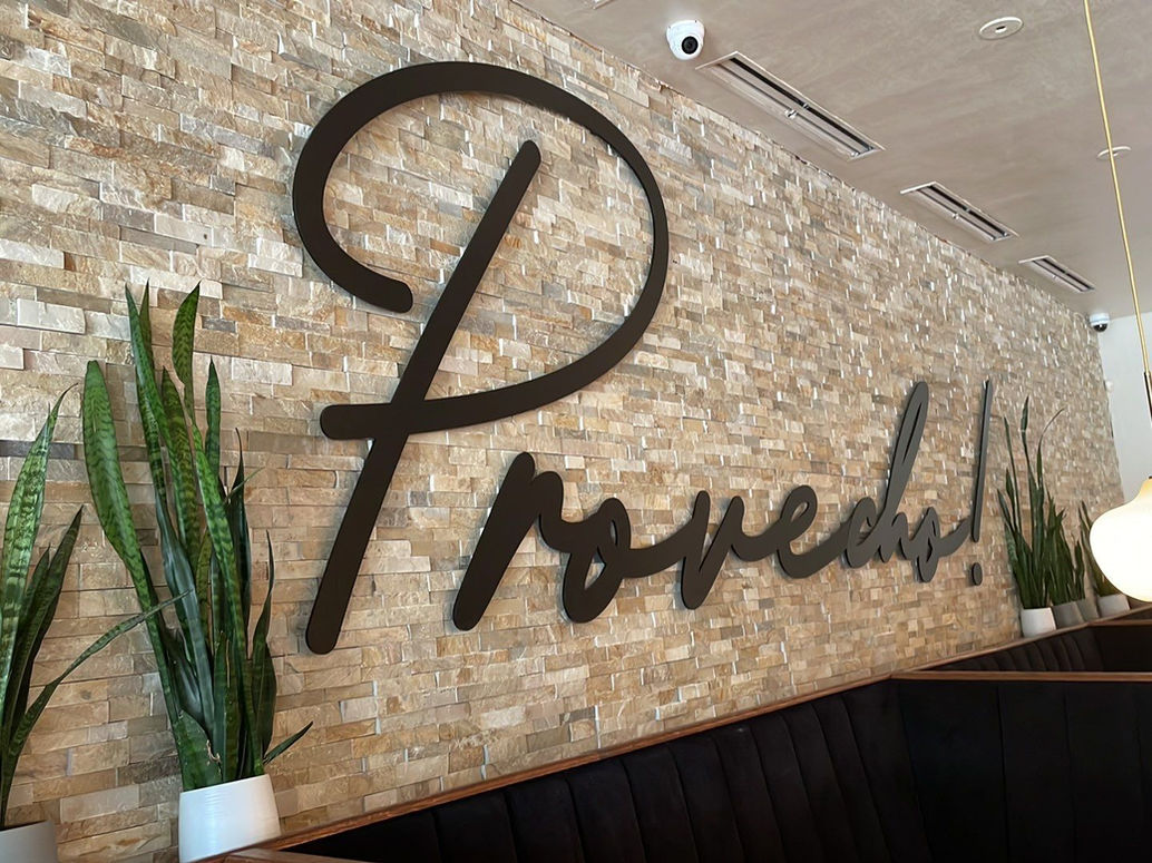 Architectural signage project 61 by Brown Graphics