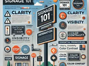 Signage 101: Fundamentals of Effective Signage Design