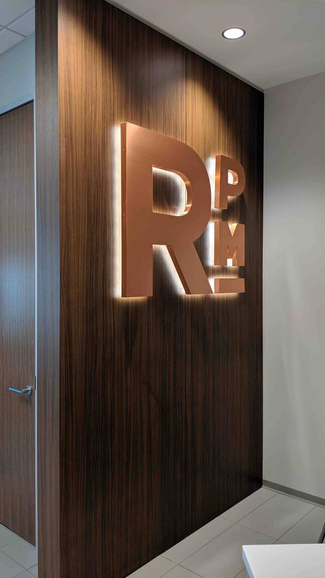 Architectural signage project 48 by Brown Graphics