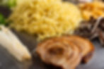 Arranged Food and Objects
