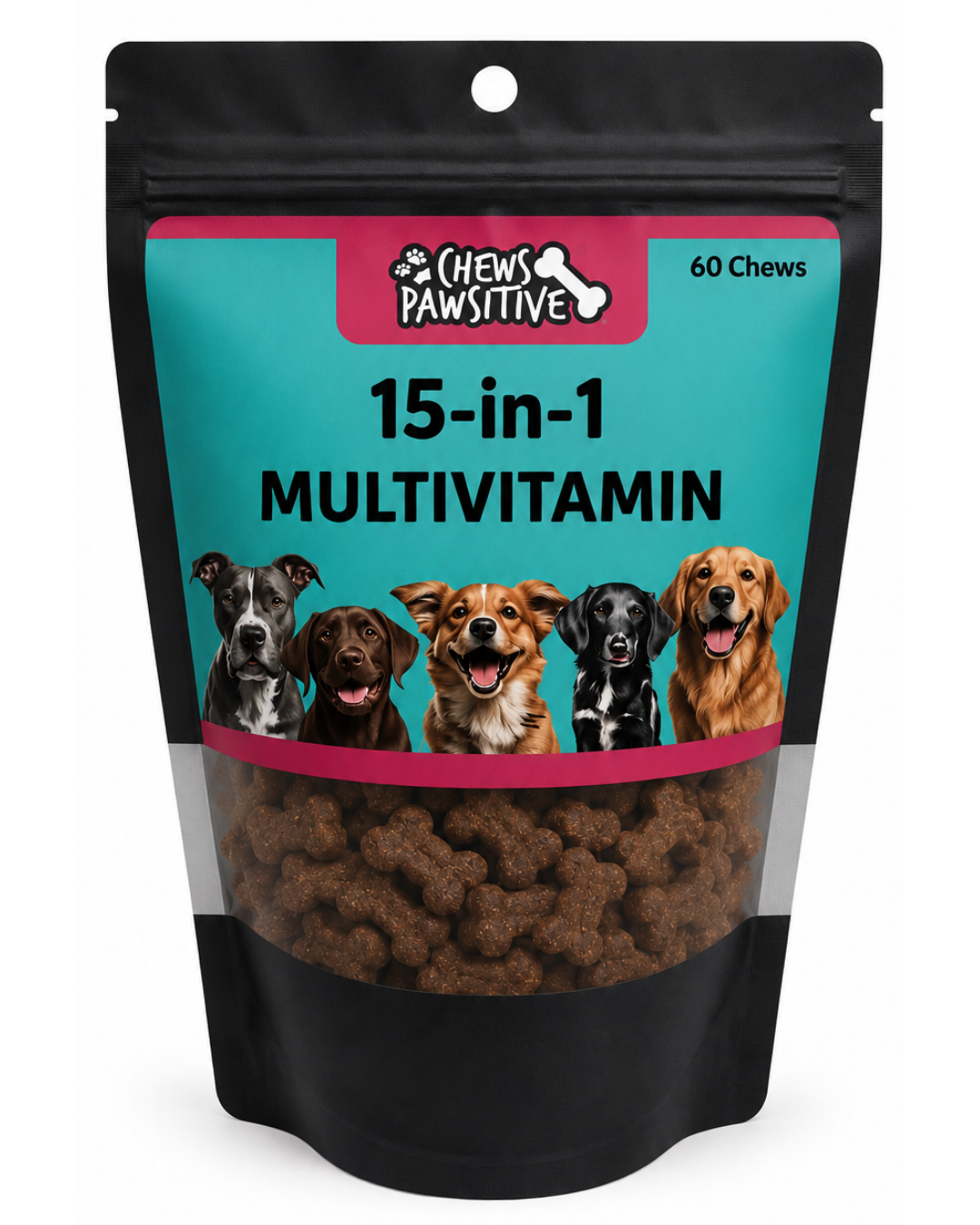 15 in 1 Multivitamin Supplement 60ct