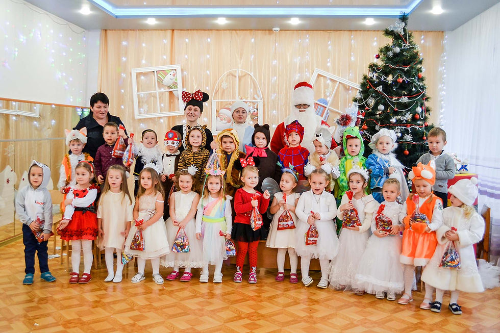 Новорічні святкування в ДНЗ