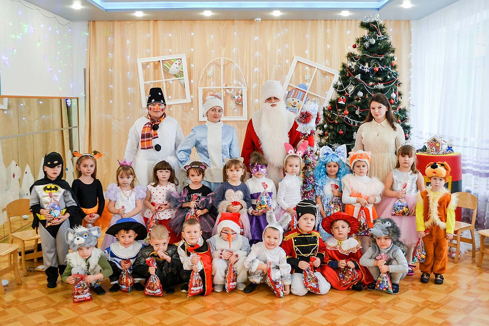 Новорічні святкування в ДНЗ