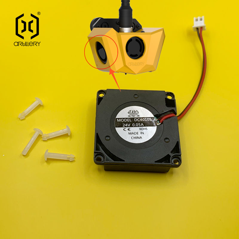 Miniatura: Ventilador Soplador 4010 24V 70mm - Artillery
