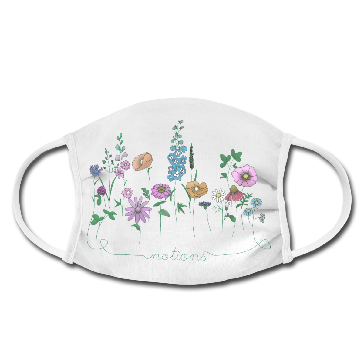 Floral Reusable Face Mask
