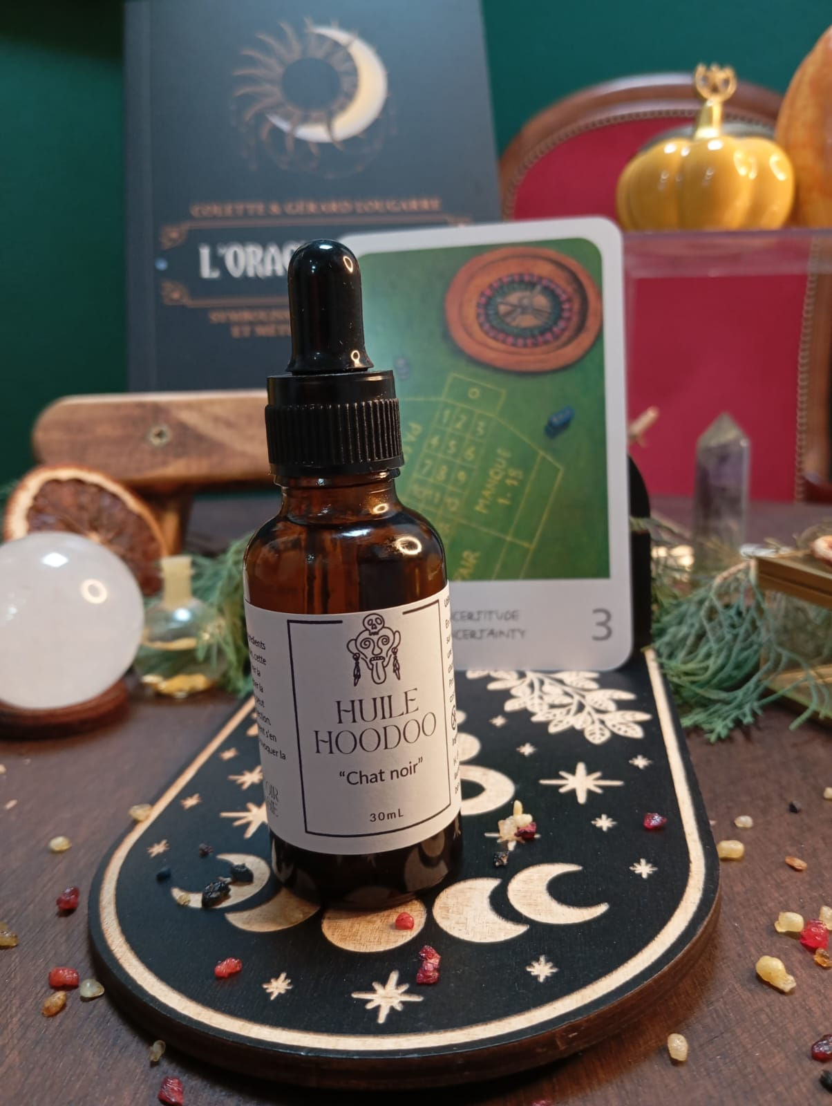 Huile Hoodoo « Chat noir »