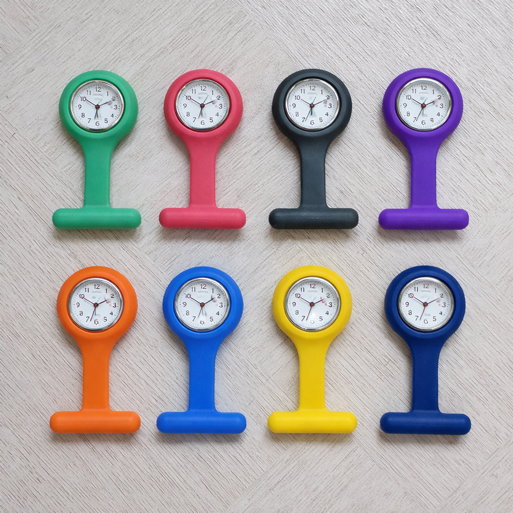 Silicone Nurse Watch - Medical plastic watch for Healthcare Professionals