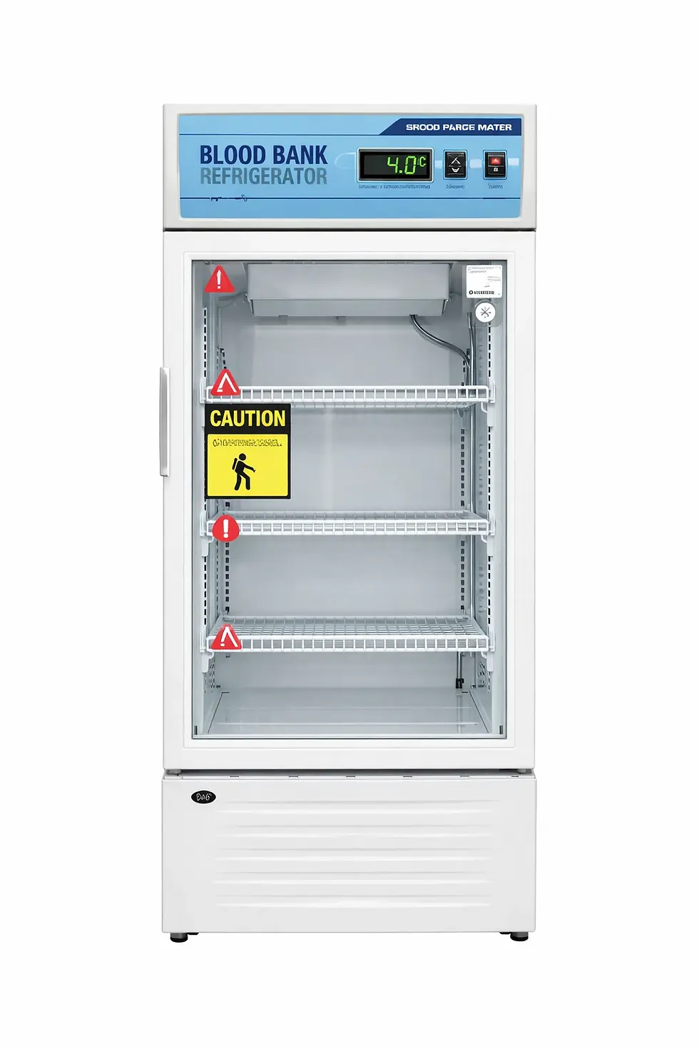 Thumbnail: 120L XY-120 blood bank refrigerator for blood bag storage