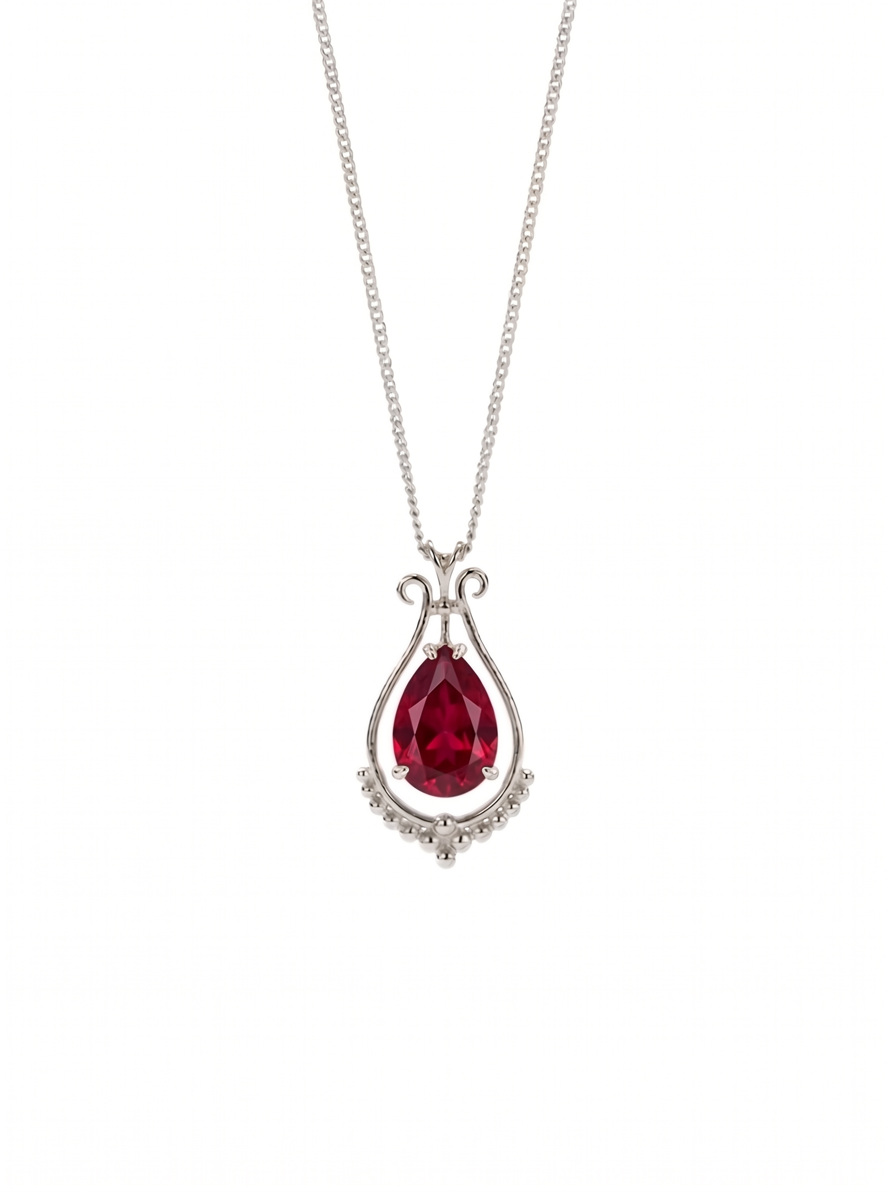 Elena Necklace Silver