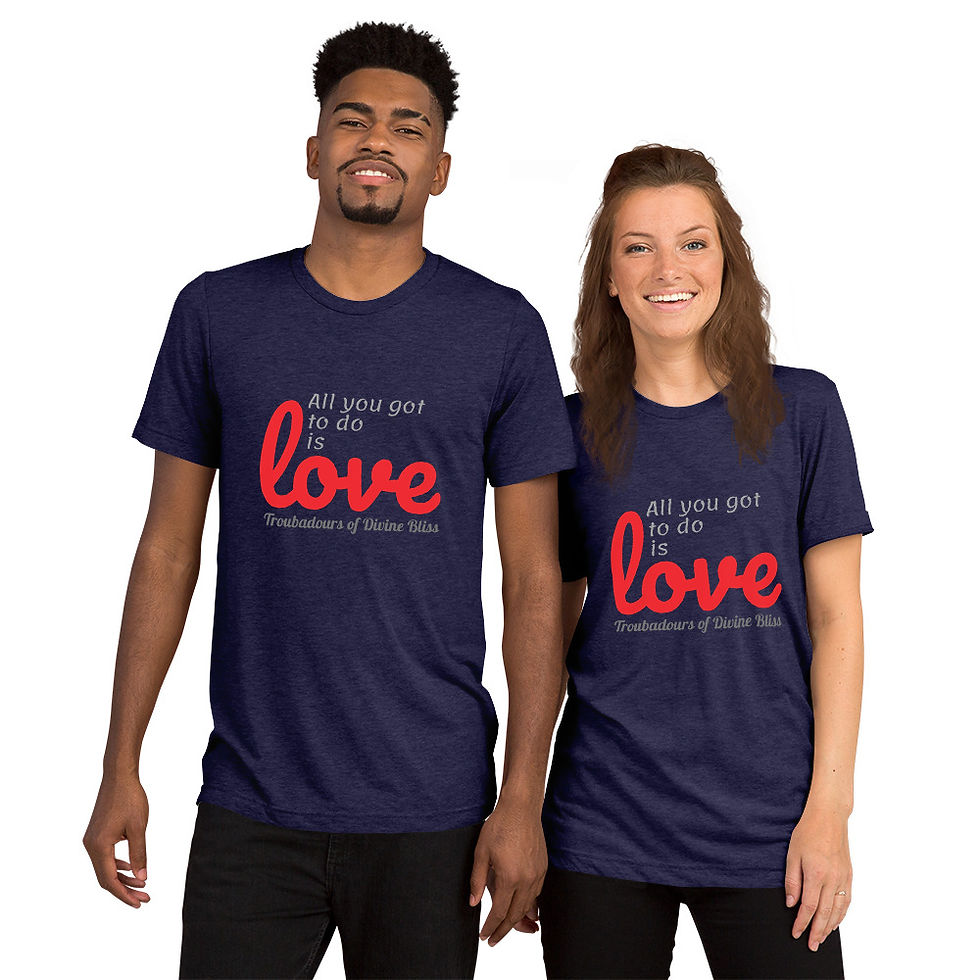 Thumbnail: Eco All You Got to Do is Love Short sleeve t-shirt