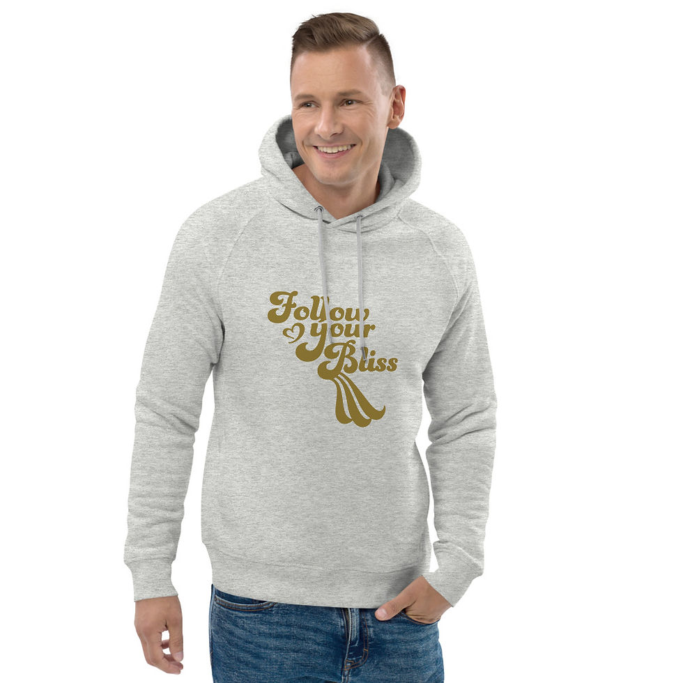 Thumbnail: Eco Follow Your Bliss Unisex pullover hoodie
