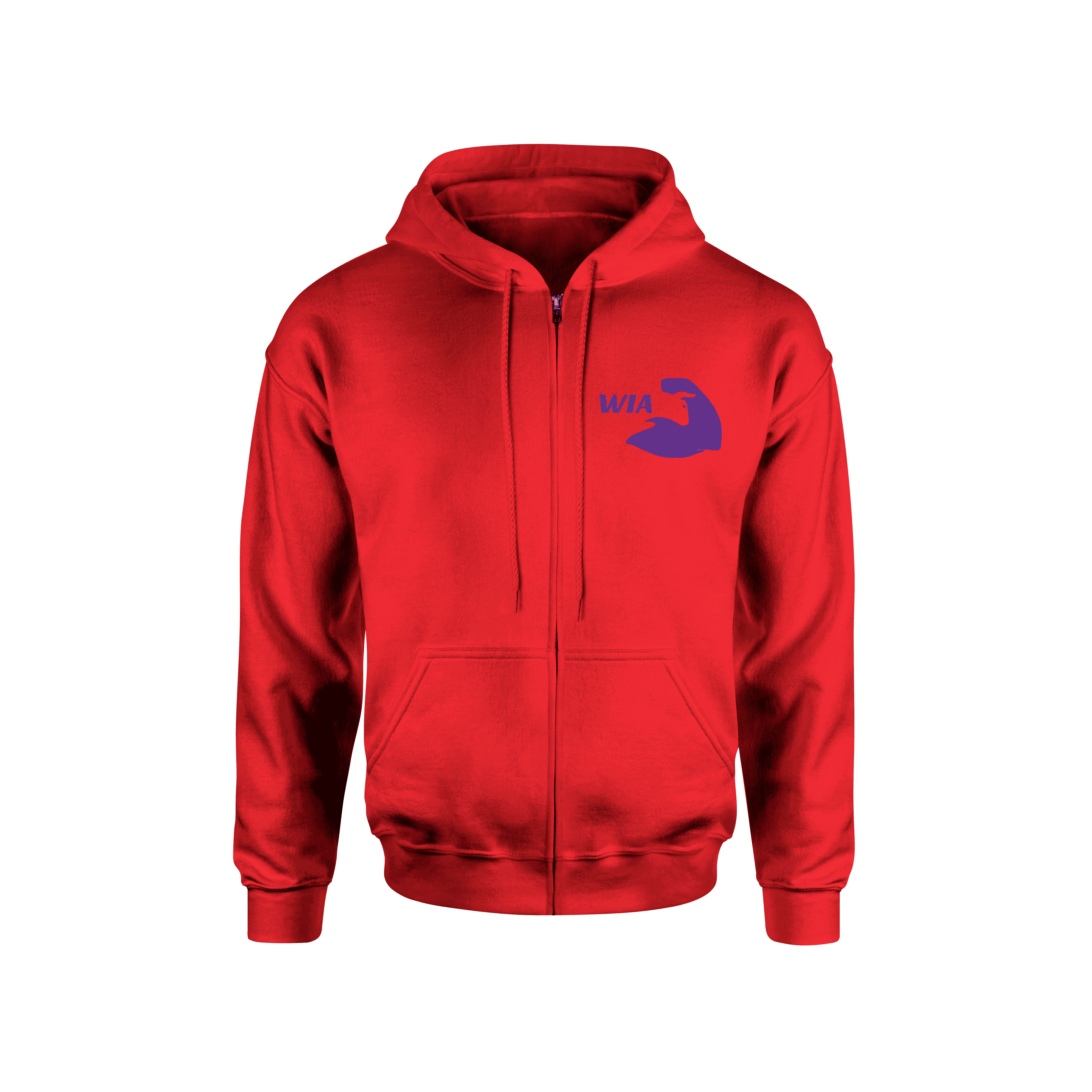 "Garnet" Classic Hooded Zip-Up