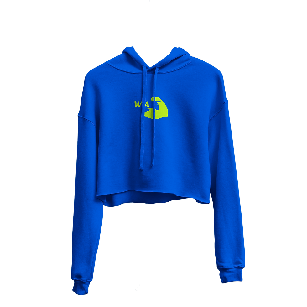 Thumbnail: "Northern Lights" Classic Crop Top Hoodie