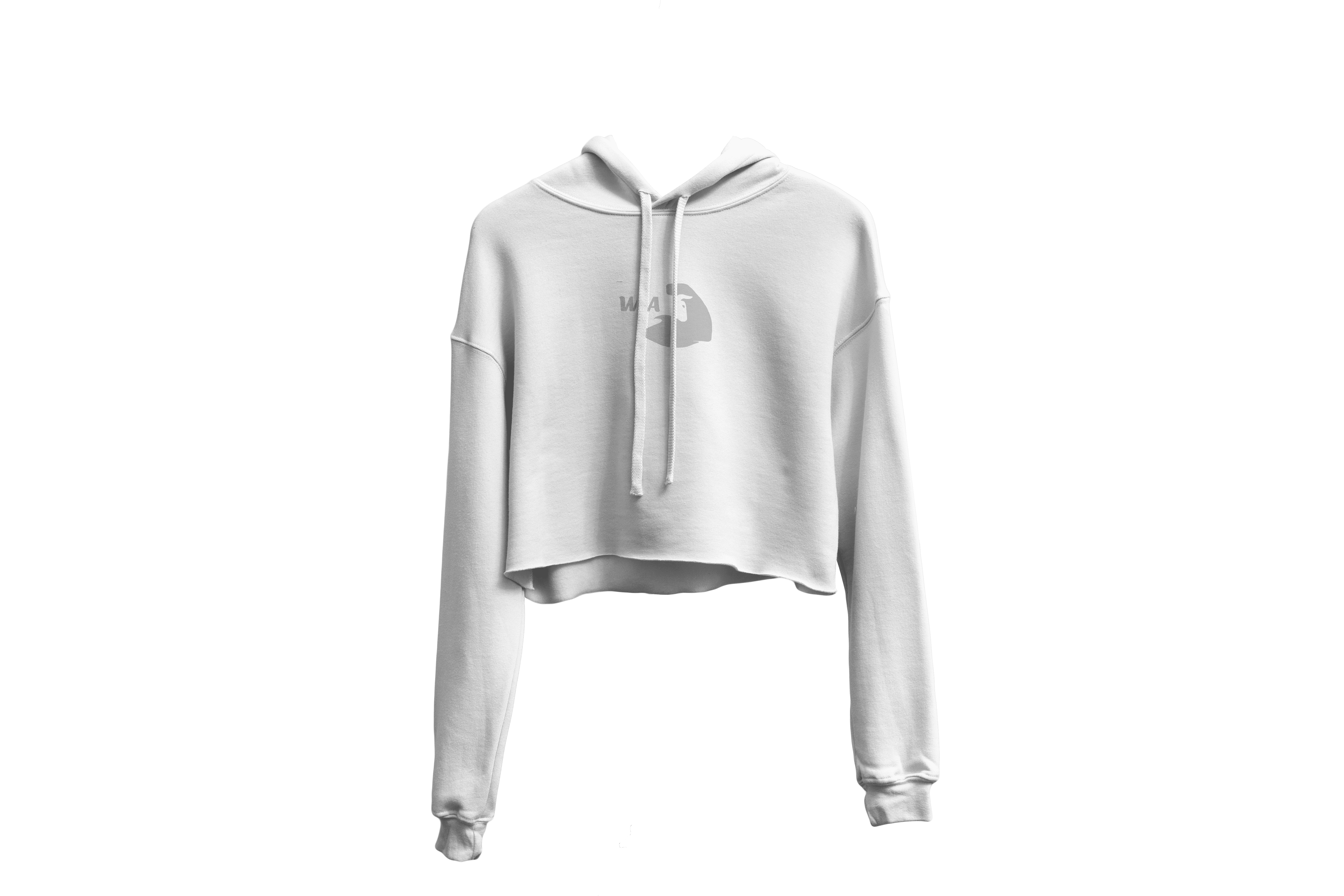 "Dancing Diamonds" Classic Crop Top Hoodie