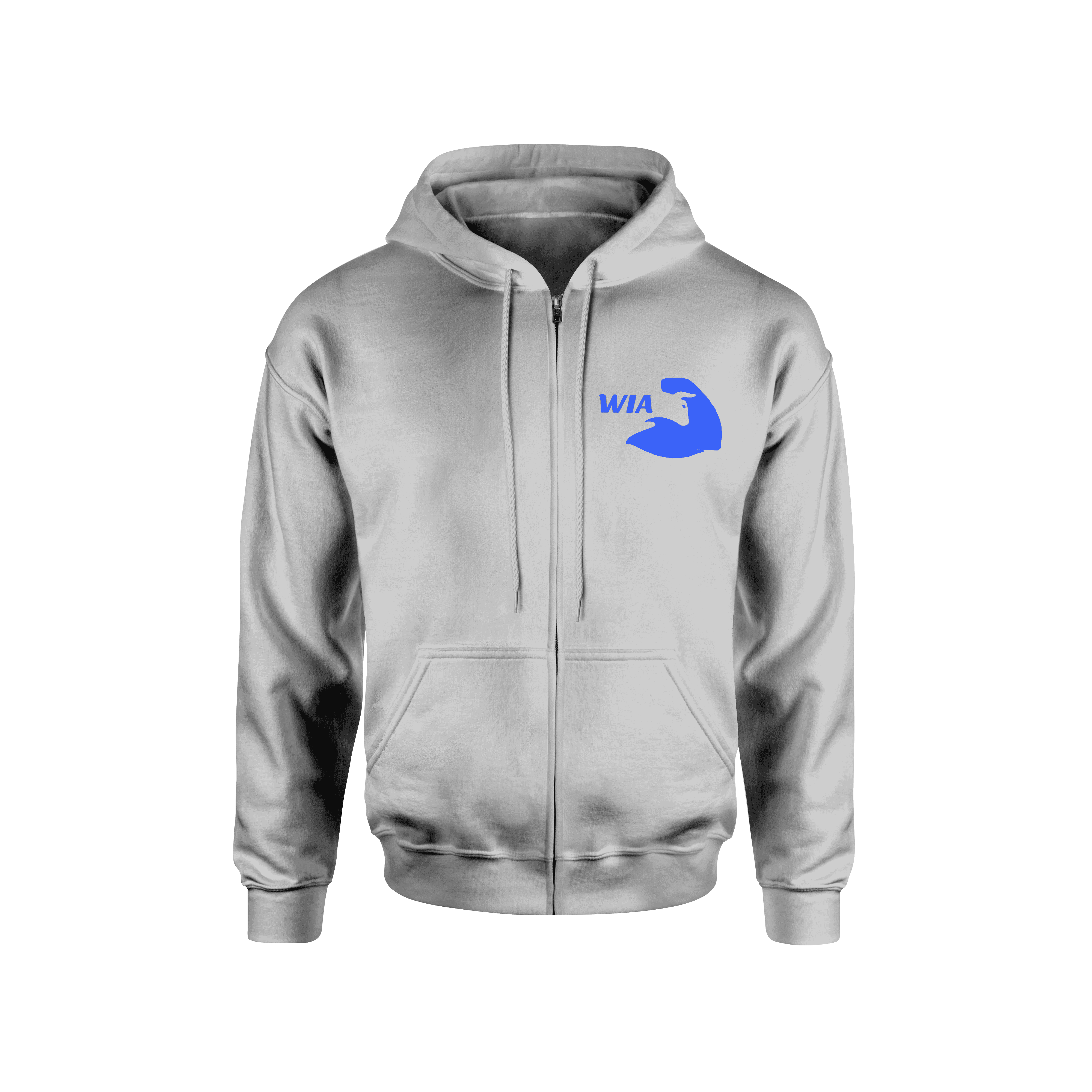"Glistening Ocean" Classic Hooded Zip-Up