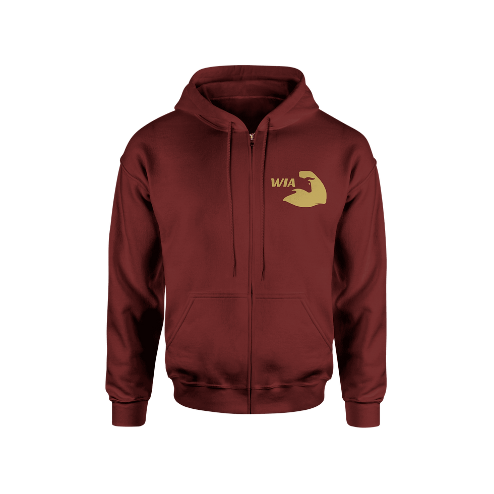 "Danish Pastry" Classic Hooded Zip-Up