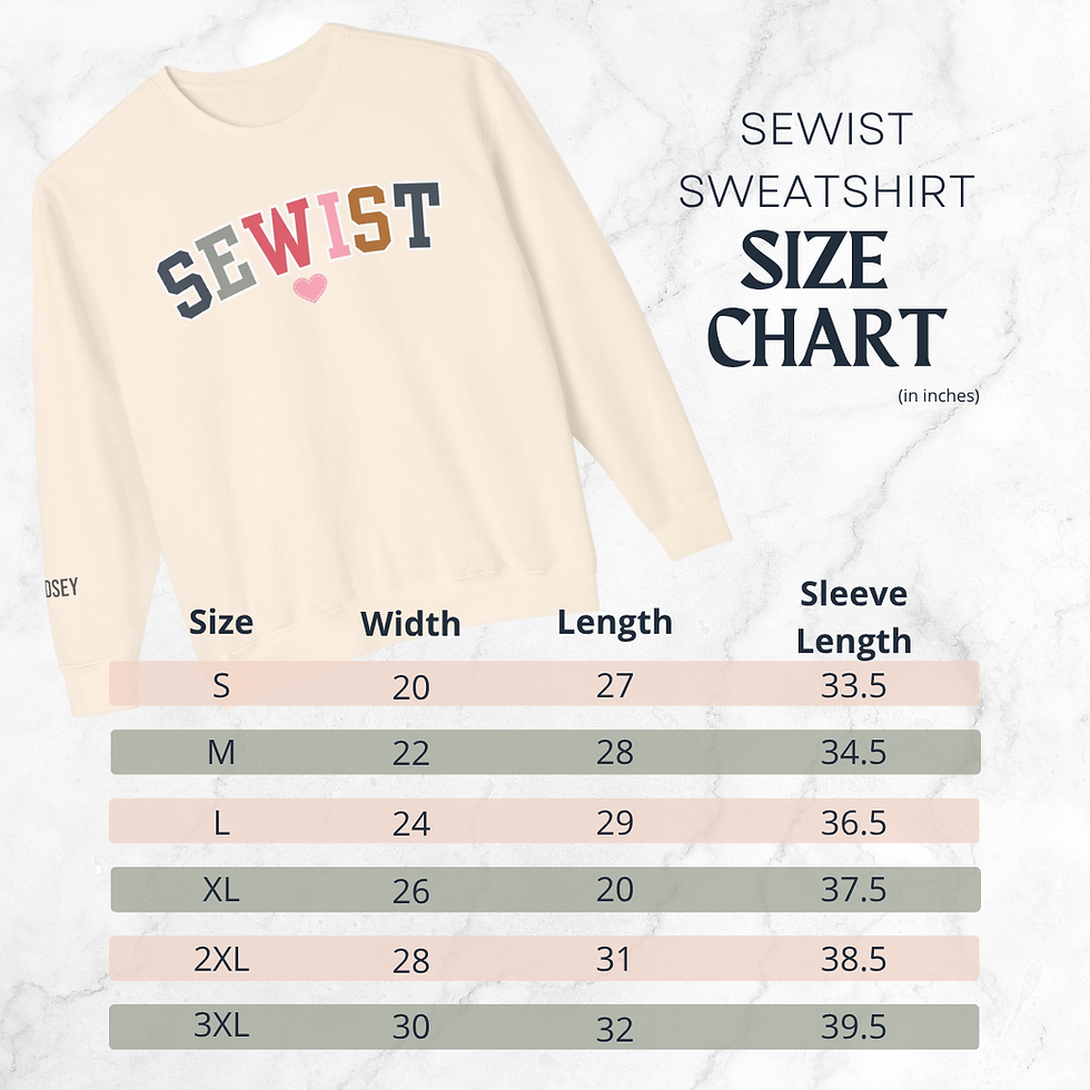 Thumbnail: SEWIST Sweatshirt – Personalized Sewing Gift for Makers