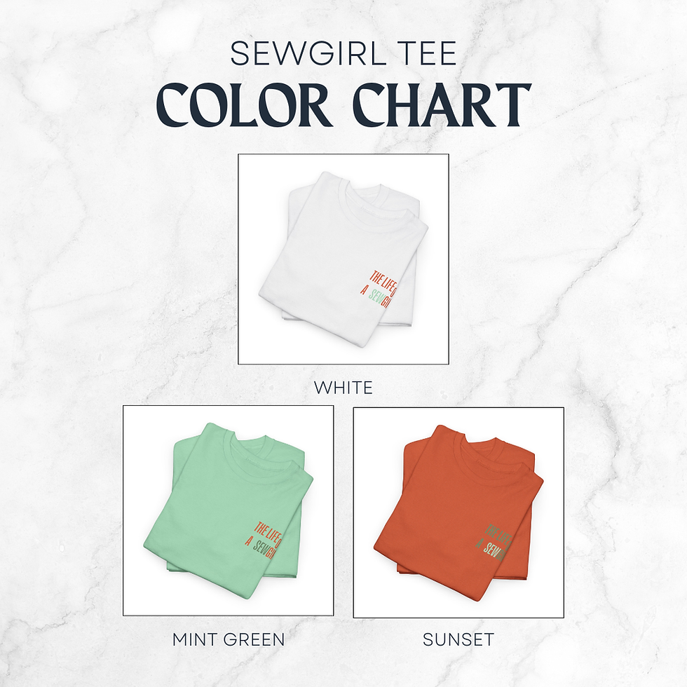Thumbnail: The Life of a Sewgirl’ graphic t-shirt, inspired by Taylor Swift’s TS12era, perfect sewing gift for Swifties and Sewists