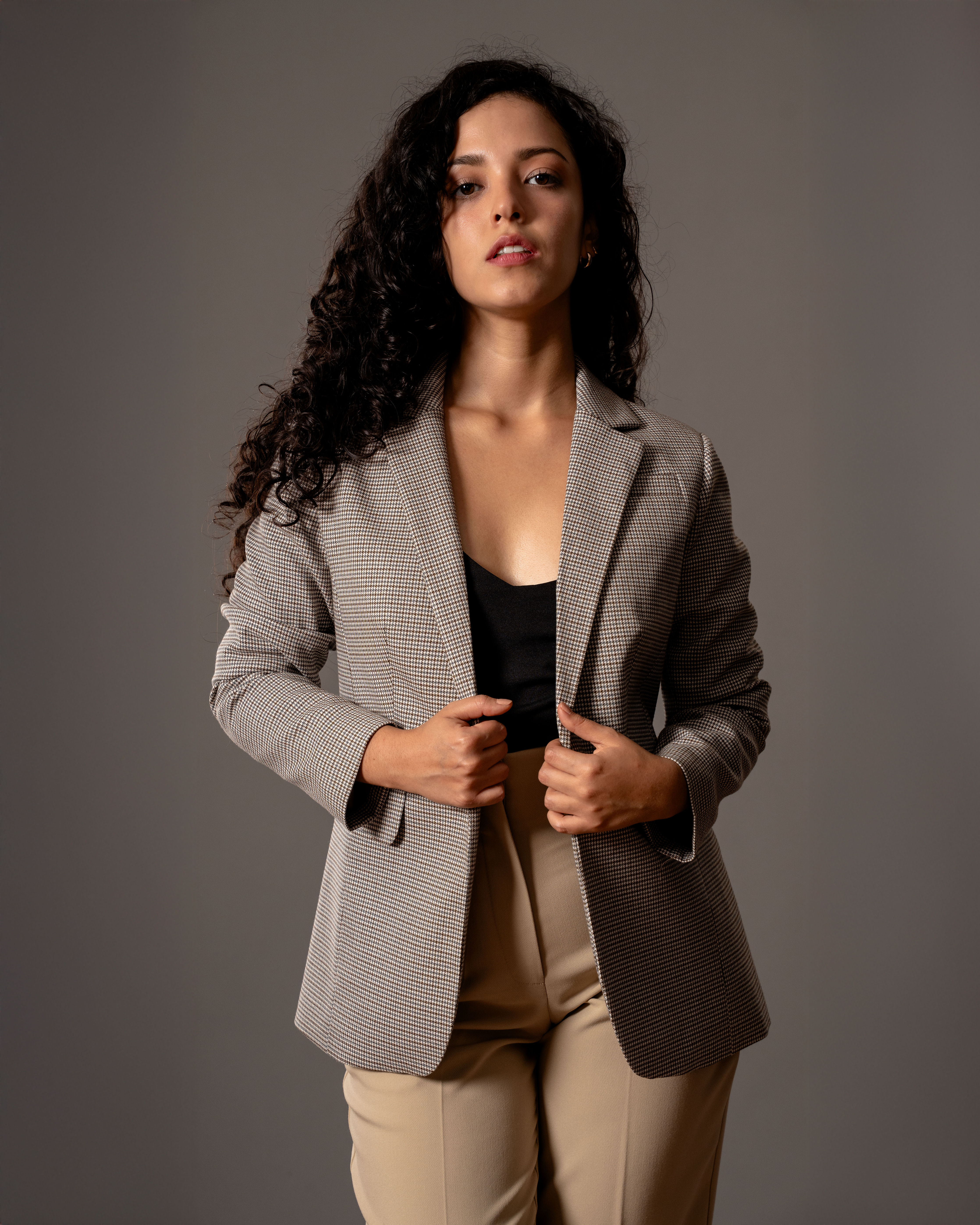 Blazer Lady estampado