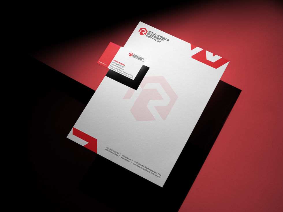 Ritvi Steel Buildings – Strengthening Steel with Branding