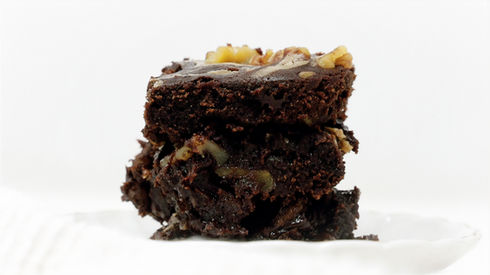 Fudgy Tahini Brownies