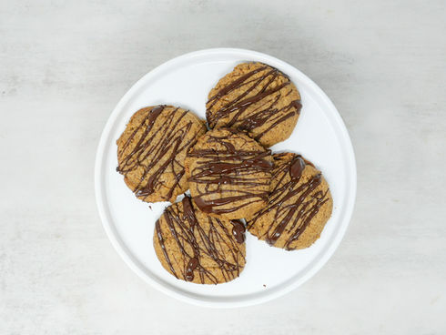 Simple Chocolate Nut Butter Cookies