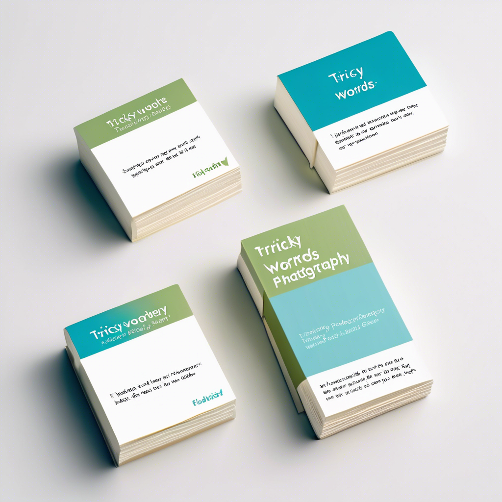 Tricky Words Flashcards