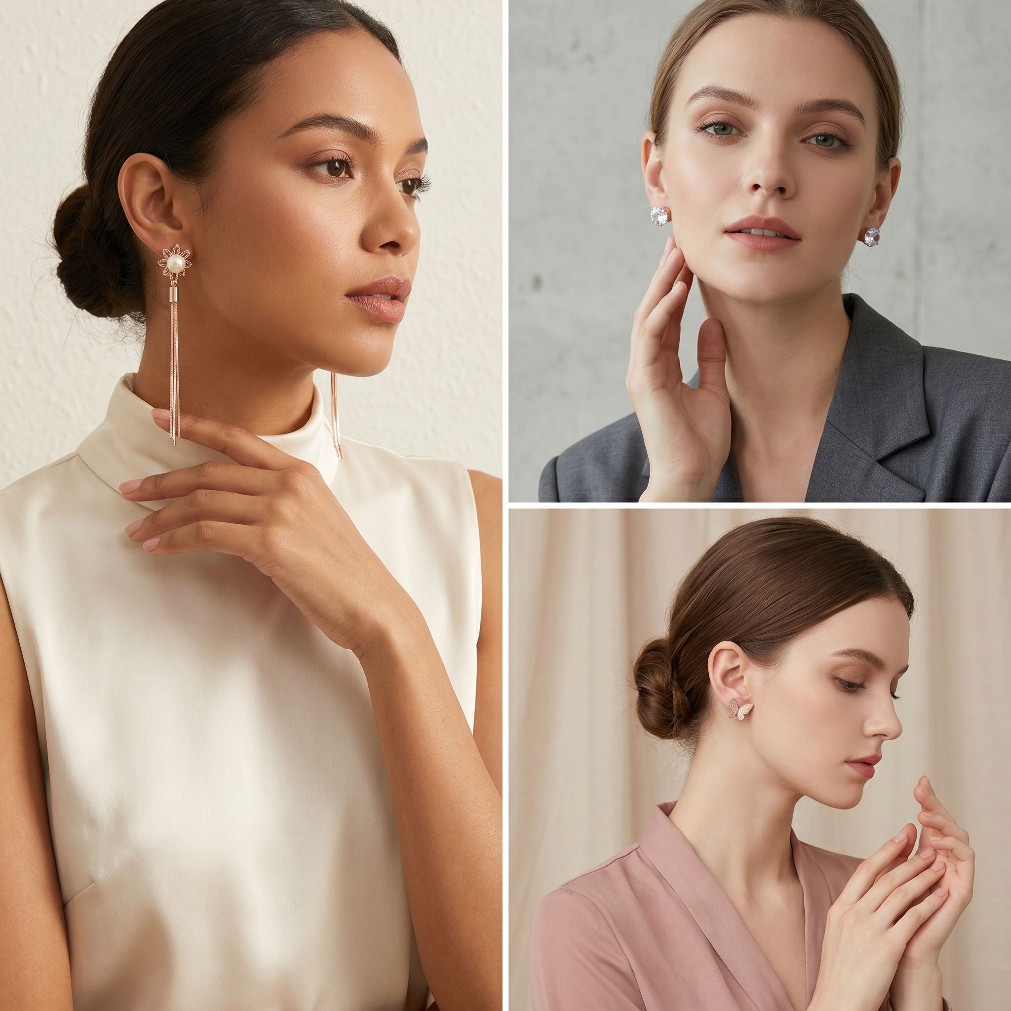 Fashion earrings for women often reflect the latest trends in the fashion world.