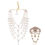 Thumbnail: groom mala designs with Designer Brooch