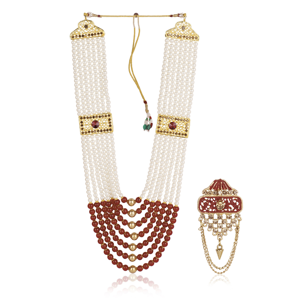Groom mala is not just a piece of jewelry; it is a symbol of love, commitment, tradition, and cultural heritage.