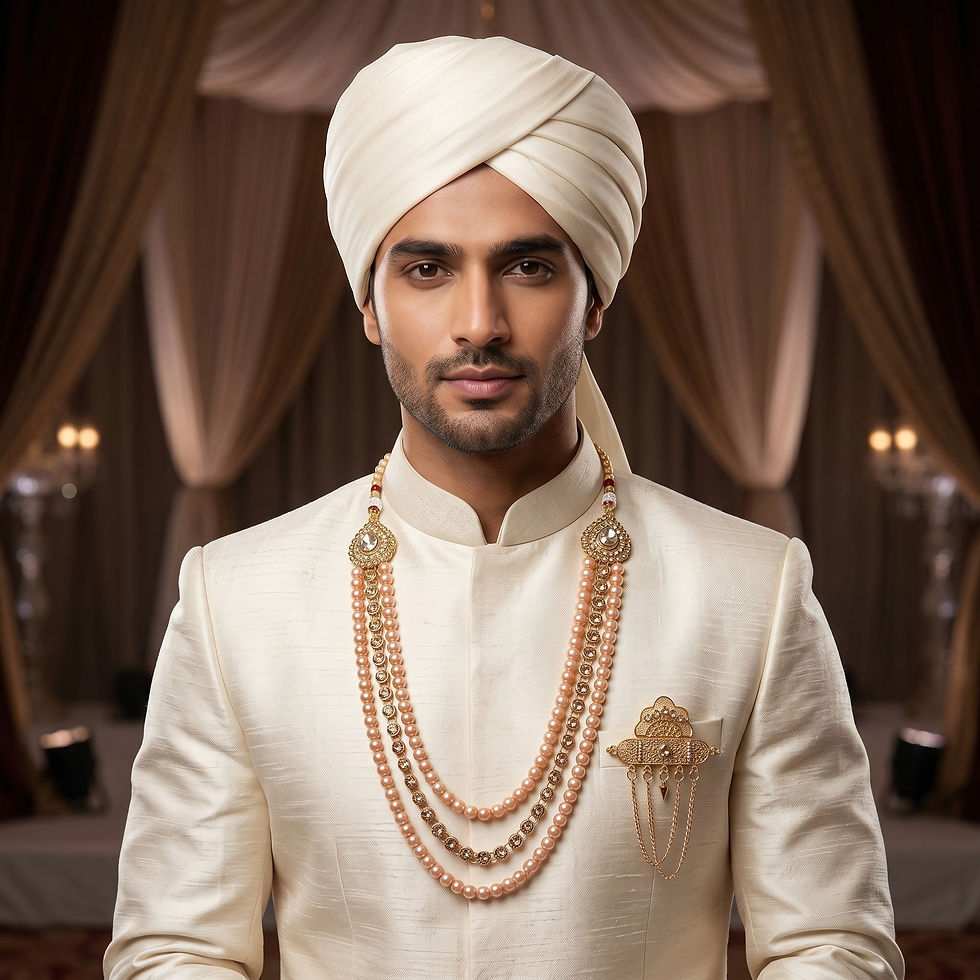 Thumbnail: The groom's sherwani mala is much more than just a piece of jewelry; it is a symbol of tradition, culture, and celebration.