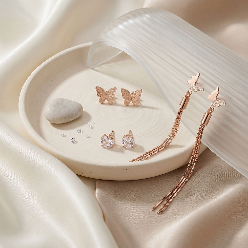 Thumbnail: Fashion earrings come in a diverse range of styles to suit every preference and occasion.
