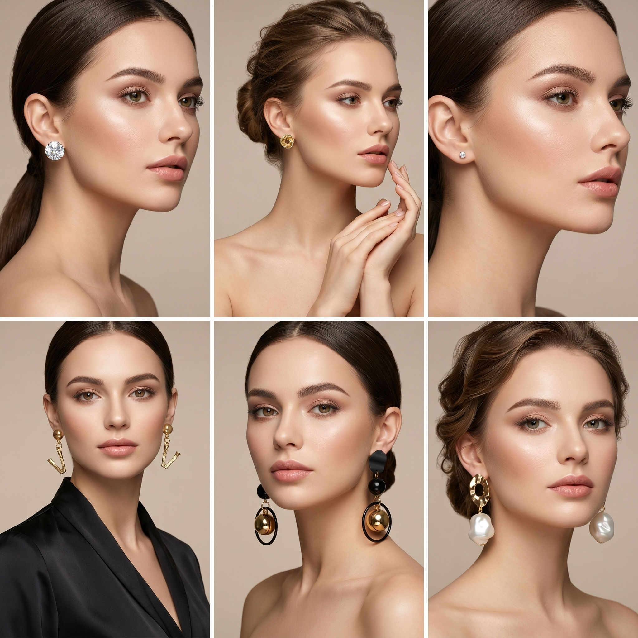 Fashion earrings design encompasses a wide range of styles, from classic and understated to bold and avant-garde.