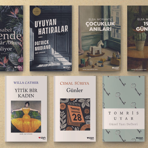 Can Yayınlarından ağustos ayı kitapları