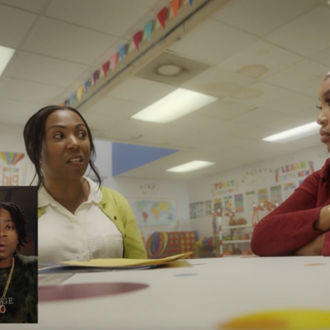 Sheryl Carbonell as Ms. Kandi in Rap Sh!t HBO Max