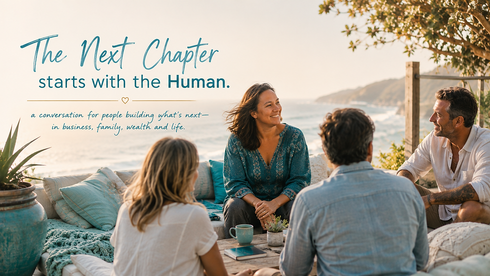 The Next Chapter Starts with the Human