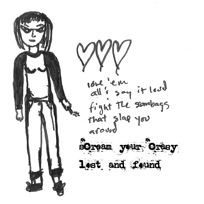 scream your crazy lost and found