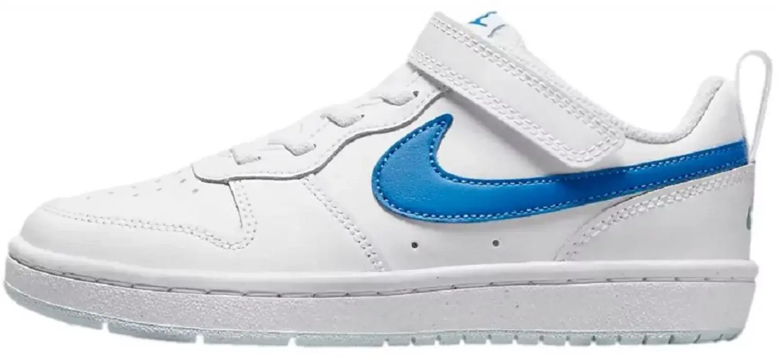 NIKE COURT BOROUGHT WHITE BLUE