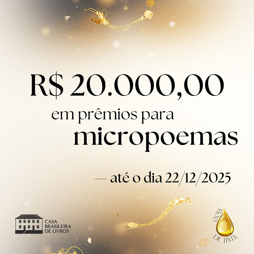 1° Gota de Tinta nos seus últimos dias!