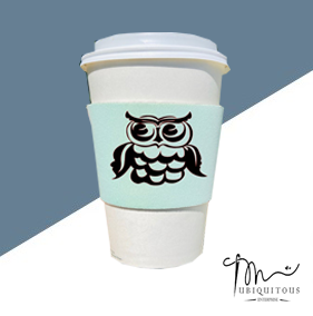 Owl Coffee Sleeve