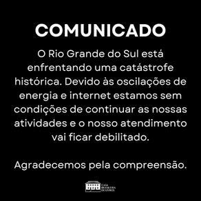 COMUNICADO IMPORTANTE